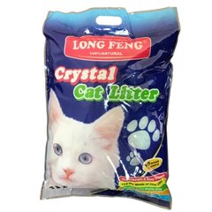 Силикагелевый наполнитель Long Feng Кристалл, для кошек, 10 л, 4.21 кг