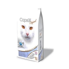 Наполнитель Capsull Original baby powder кварцевый, для кошачьего туалета, капсулы 1-8 мм, 1.8 кг