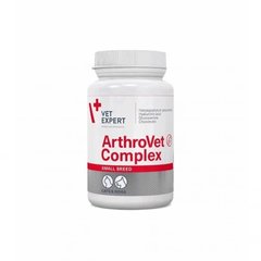 ArthtoVet Complex для поддержки и защиты суставов мелких собак и кошек, 60 таблеток