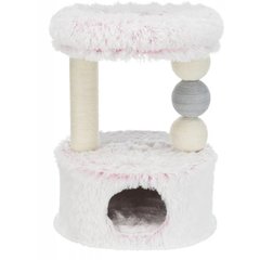 Драпак-домик Trixie Harvey, для кошек, 73 см, бело-розовывй