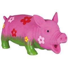 Игрушка Trixie Pig Dog Toy для собак, cвинья в цветах, 20 см