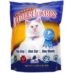 Наполнитель Litter Pearls TrackLess для туалетов, кварцевый, для кошек, 3.63 кг