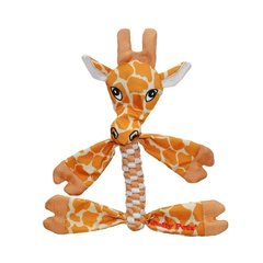 Игрушка-пищалка Jolly Pets Жираф, хрустящая, нейлон, для собак до 9 кг